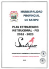 Vista preliminar de documento PLAN ESTRATEGICO INSTITUCIONAL PEI 2018-2023-pagina web-comp.pdf