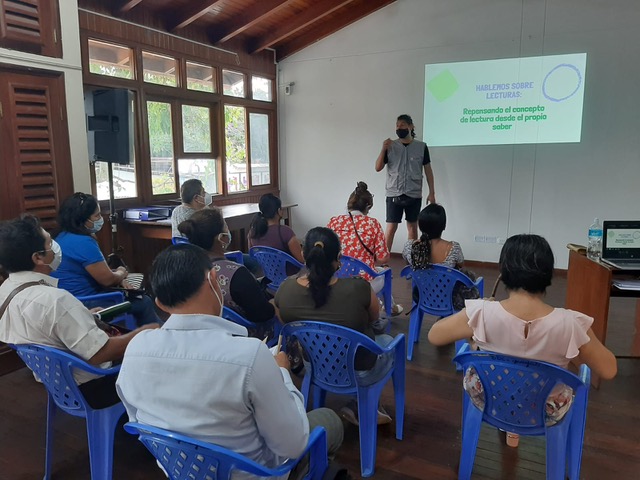 Más de 40 mediadores y mediadoras de lectura participaron de talleres de capacitación de la Red Nacional de Espacios de Lectura Perú Lee