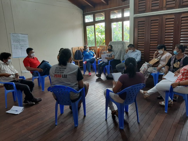 Más de 40 mediadores y mediadoras de lectura participaron de talleres de capacitación de la Red Nacional de Espacios de Lectura Perú Lee