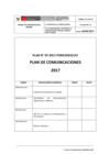 Vista preliminar de documento Plan de Comunicaciones 2017