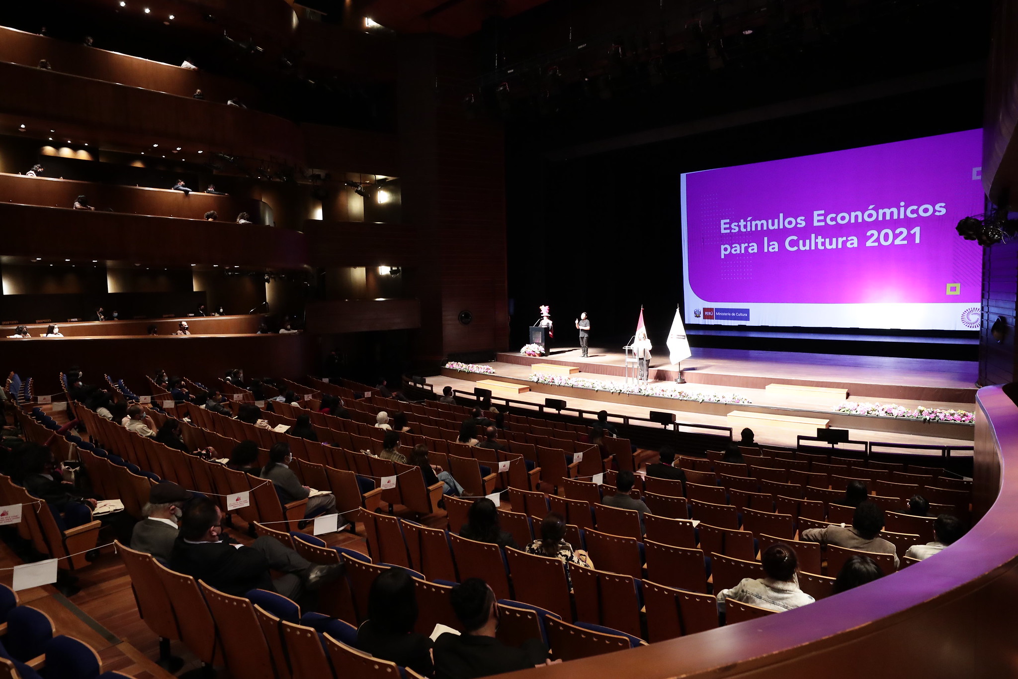 Se realizó la ceremonia de premiación de los Estímulos Económicos para la Cultura 2021