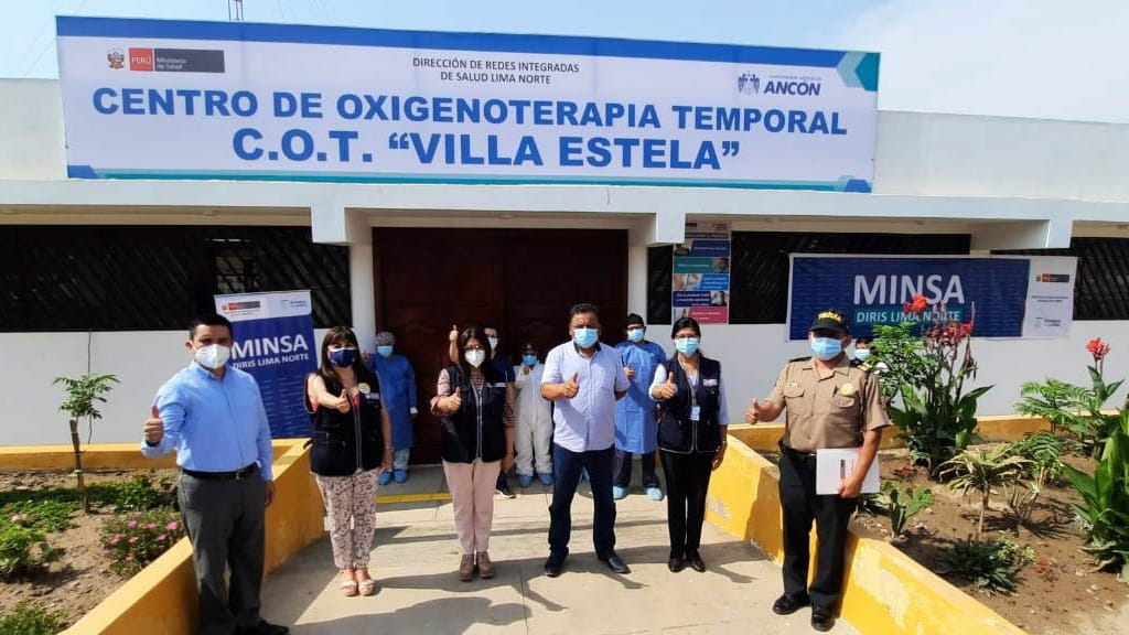 Lima Norte: Minsa inauguró Centro de Oxigenoterapia Temporal “COT Villa Estela” en Ancón