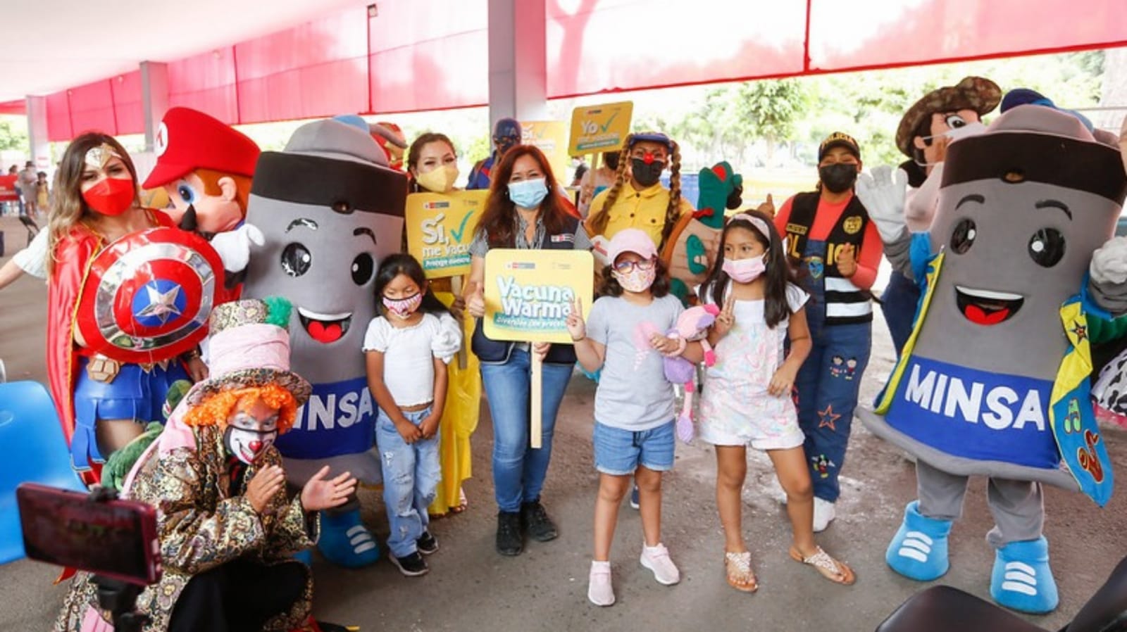 Vacuna Warma: Menores de 5 a 11 años podrán ser vacunados este sábado y domingo en horario especial