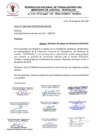 Vista preliminar de documento Ministerio de Justicia y Derechos Humanos - Federación Nacional de Trabajadores del Ministerio de Justicia – FENTRAJUS
