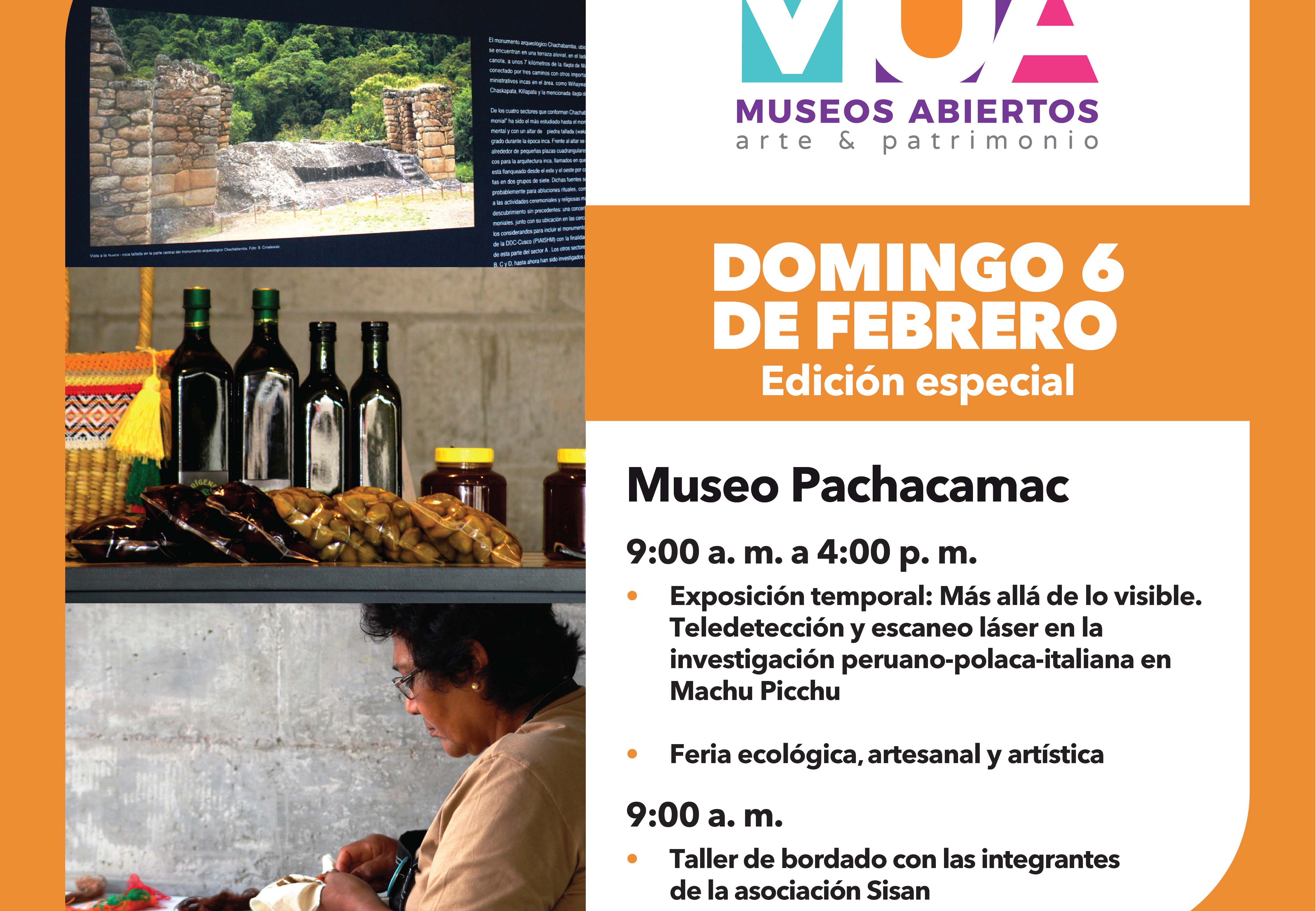 Ministerio de Cultura invita a la edición especial de Museos Abiertos - MUA en el Museo Pachacamac y Museo Nacional del Perú - MUNA