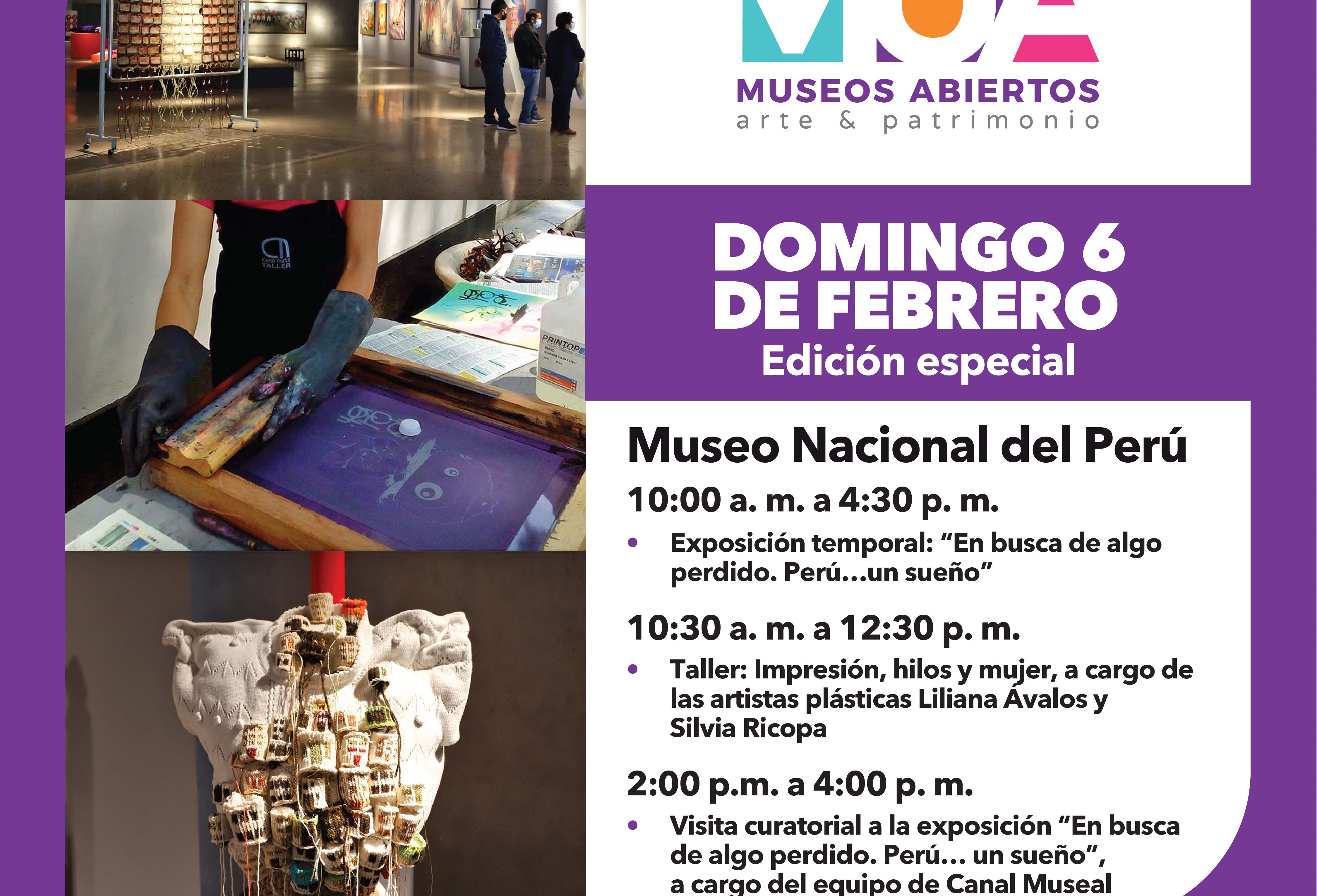 Ministerio de Cultura invita a la edición especial de Museos Abiertos - MUA en el Museo Pachacamac y Museo Nacional del Perú - MUNA