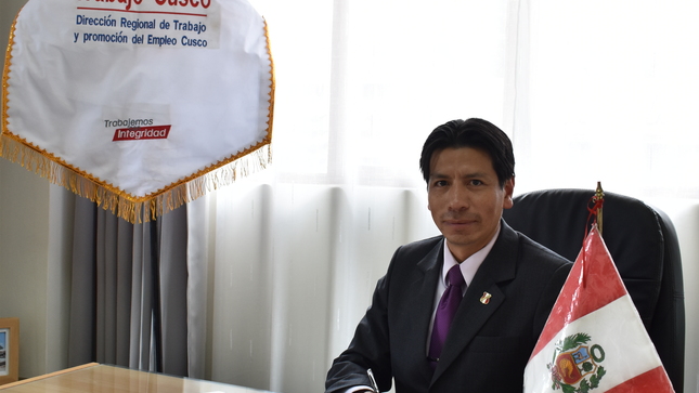 Abg. Álvaro Javier Vega Villasante - Gerente Regional de Trabajo y Promoción del Empleo Cusco