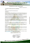 Vista preliminar de documento DECRETO DE ALCALDIA N-¦001-2021-JULIO.pdf