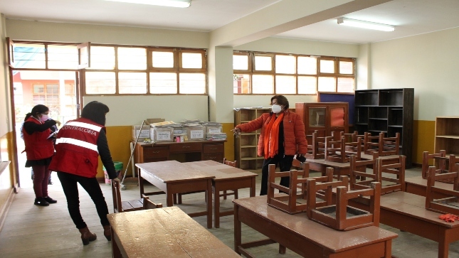 Contraloría supervisa en Junín 350 instituciones educativas públicas previo al retorno de clases