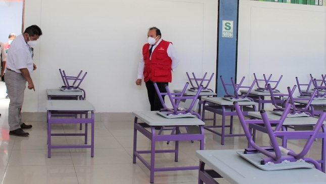 Contraloría verificará condiciones de bioseguridad en 164 instituciones educativas públicas de Tacna previo al retorno de clases