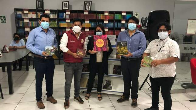 Ministerio de Cultura entrega más de 250 libros a la Municipalidad Distrital de Ate 