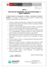 Vista preliminar de documento 3-100-PSSOMA-001 Politica de Seguridad, Salud Ocupacional y Medio Ambiente INAIGEM - 2022