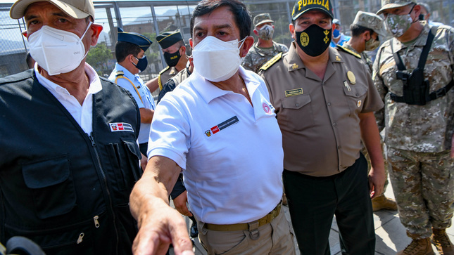 Ministros de Interior y Defensa dan inicio a plan de operaciones conjuntas para combatir la inseguridad en Lima y Callao