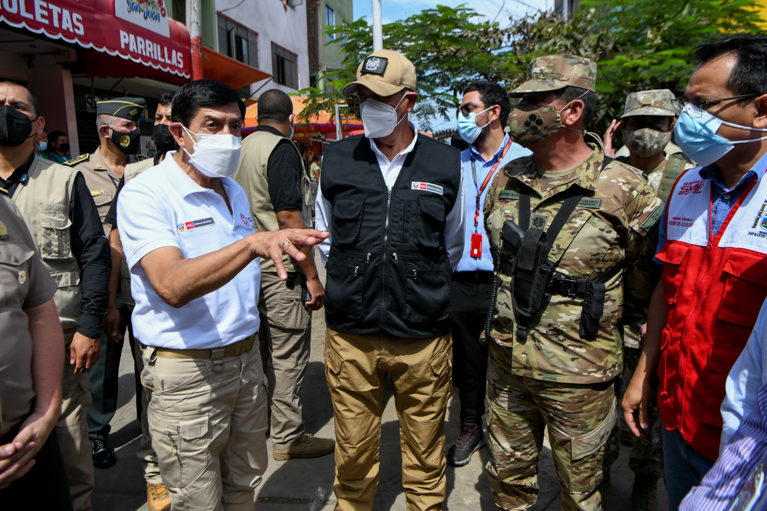 Ministros de Interior y Defensa dan inicio a plan de operaciones conjuntas para combatir la inseguridad en Lima y Callao