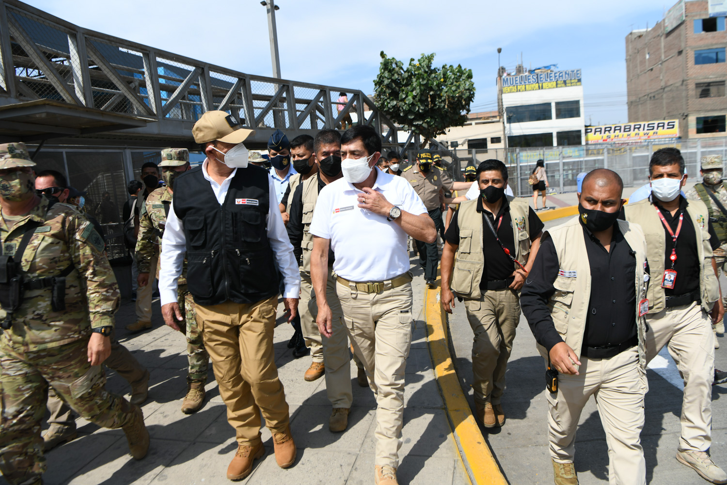 Ministros de Interior y Defensa dan inicio a plan de operaciones conjuntas para combatir la inseguridad en Lima y Callao
