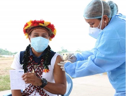 Más de 800 mil dosis de la vacuna contra la COVID-19 se aplicaron en pueblos indígenas u originarios y pueblo afroperuano