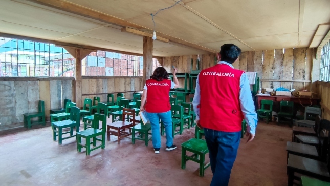 Contraloría supervisa en Amazonas 215 instituciones educativas públicas previo al retorno de clases