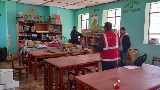 Detectan perjuicio de 1.6 millones de soles en obras de infraestructura de 21 escuelas