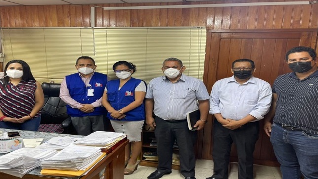 Foto de la reunión de la CRA Loreto