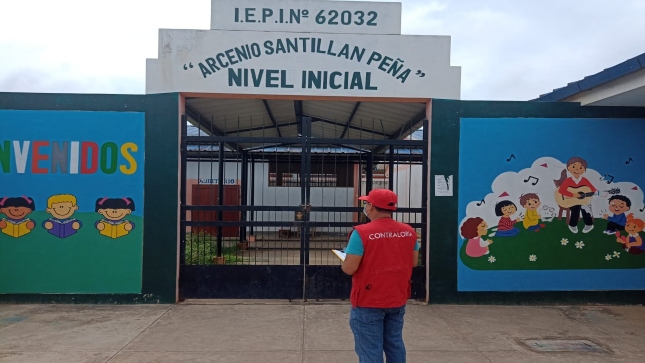 Contraloría supervisa en Loreto 238 instituciones educativas públicas previo al retorno de clases presenciales o semipresenciales