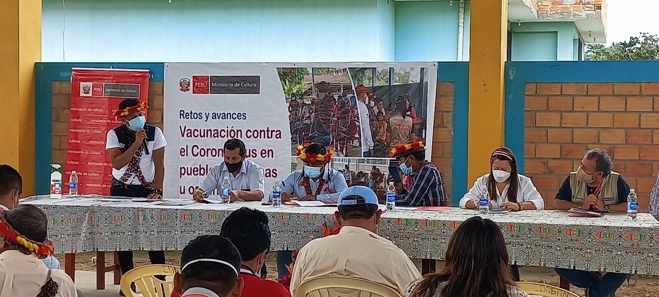 Ministerio de Cultura: Conoce a los líderes indígenas de San Martín y Cajamarca que le dijeron sí a tercera dosis de vacuna contra COVID-19
