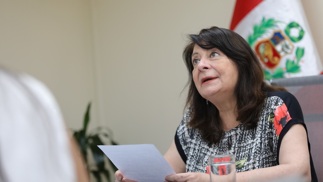 Ministra Diana Miloslavich