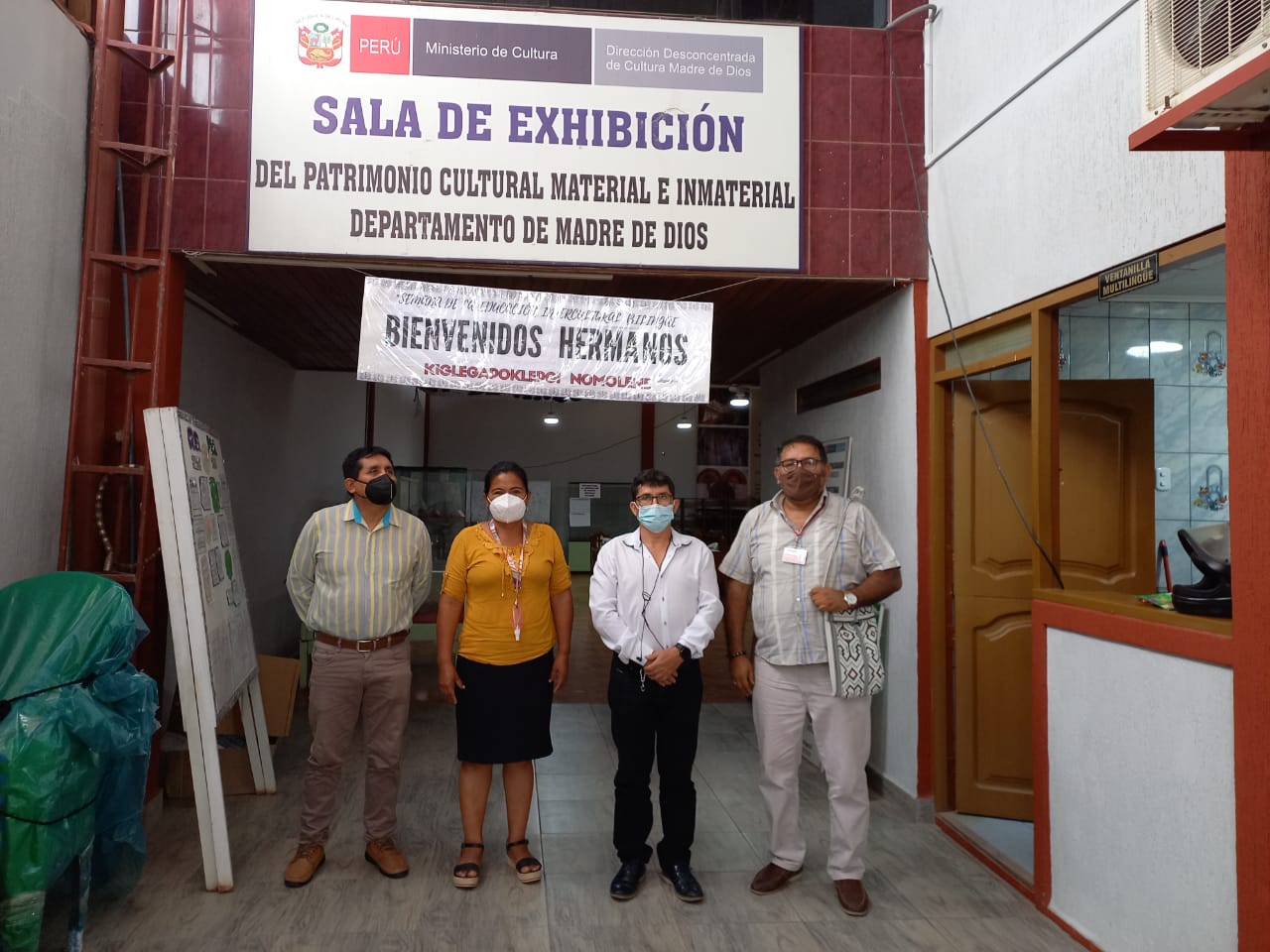 Ministerio de Cultura articula con organizaciones indígenas y autoridades de Madre de Dios y Loreto para incrementar vacunación