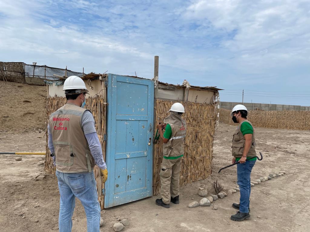 Ministerio de Cultura recuperó sector invadido de la Zona Arqueológica Monumental Los Huacos en la provincia de Huaura