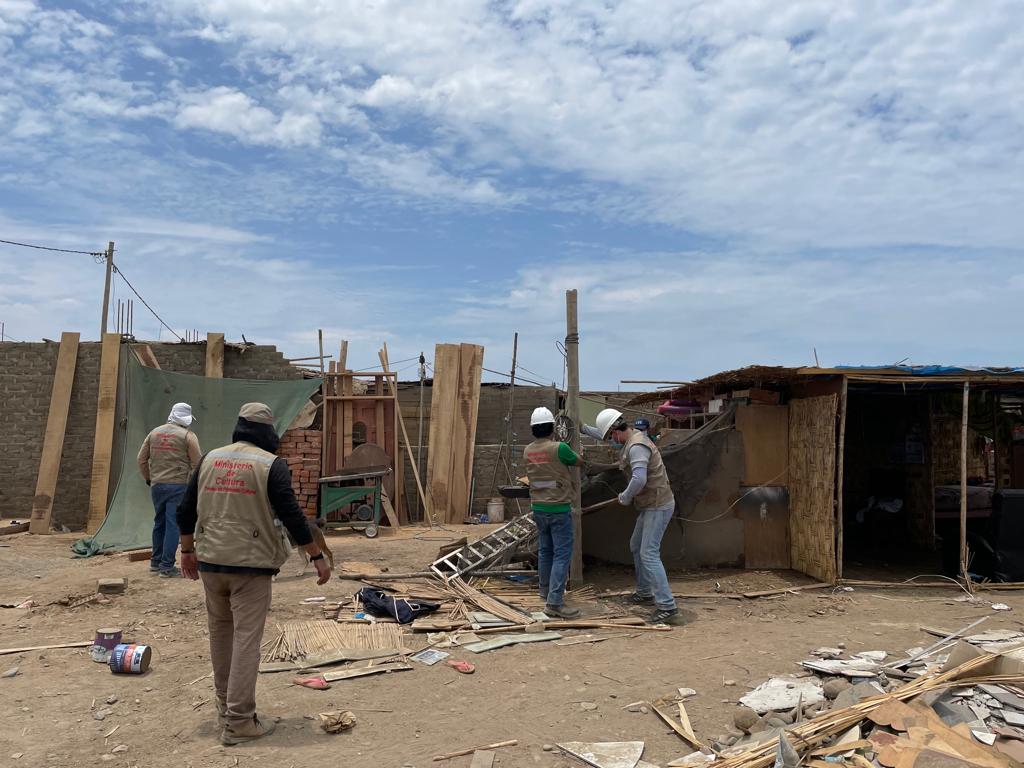 Ministerio de Cultura recuperó sector invadido de la Zona Arqueológica Monumental Los Huacos en la provincia de Huaura