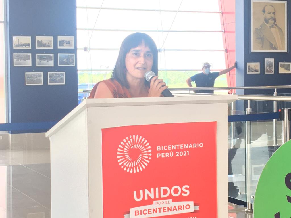 Viceministra Sonaly Tuesta participó en la ceremonia de aniversario del descubrimiento del Río Amazonas en Iquitos