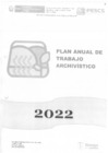 Vista preliminar de documento PLAN ANUAL DE TRABAJO ARCHIVISTICO 2022.pdf
