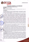 Vista preliminar de documento ORDENANZA MUNICIPAL N° 305-MDCH/CM