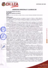 Vista preliminar de documento ORDENANZA MUNICIPAL N° 312-MDCH/CM