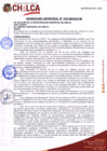 Vista preliminar de documento ORDENANZA MUNICIPAL N° 320-MDCH/CM