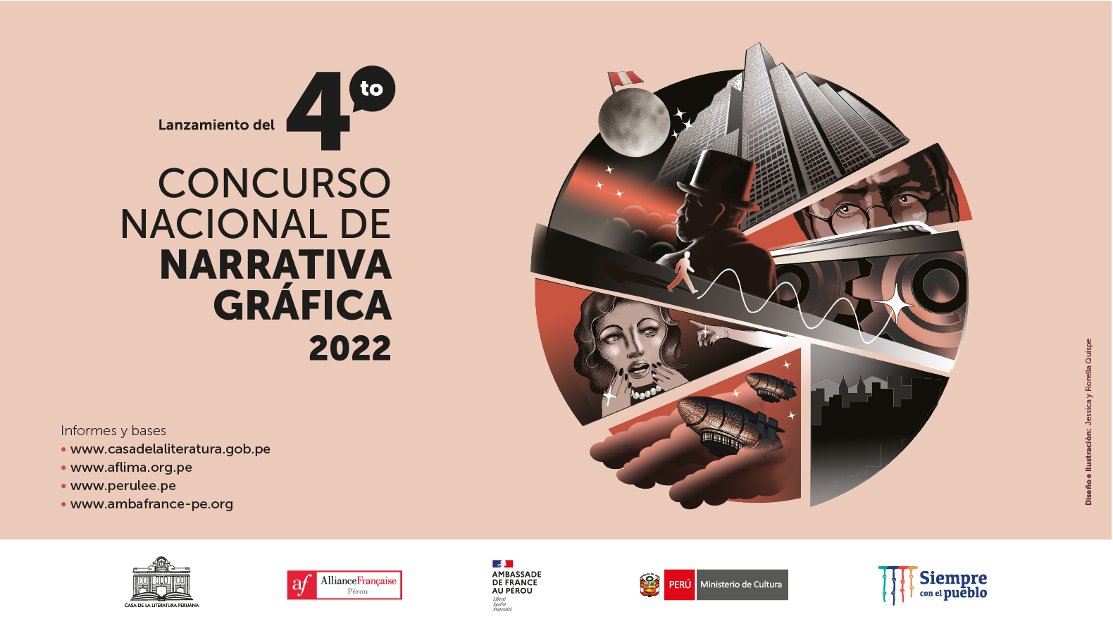Este jueves 17 se realiza el lanzamiento del Cuarto Concurso Nacional de Narrativa Gráfica