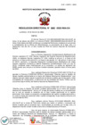 Vista preliminar de documento Resolución Directoral N° 0049-2022-INIA-OA