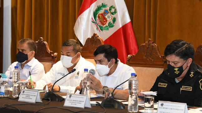 Titular del Interior llegó con equipos de Diroes, Dirincri y Migraciones para luchar contra la inseguridad ciudadana.