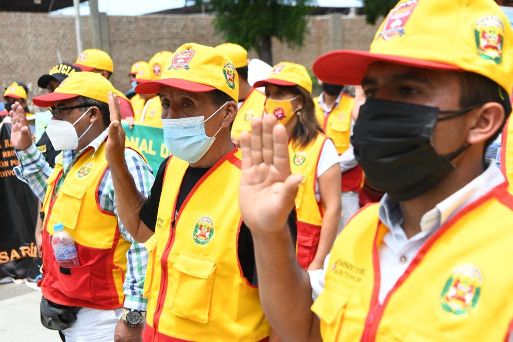 Titular del Interior llegó con equipos de Diroes, Dirincri y Migraciones para luchar contra la inseguridad ciudadana.