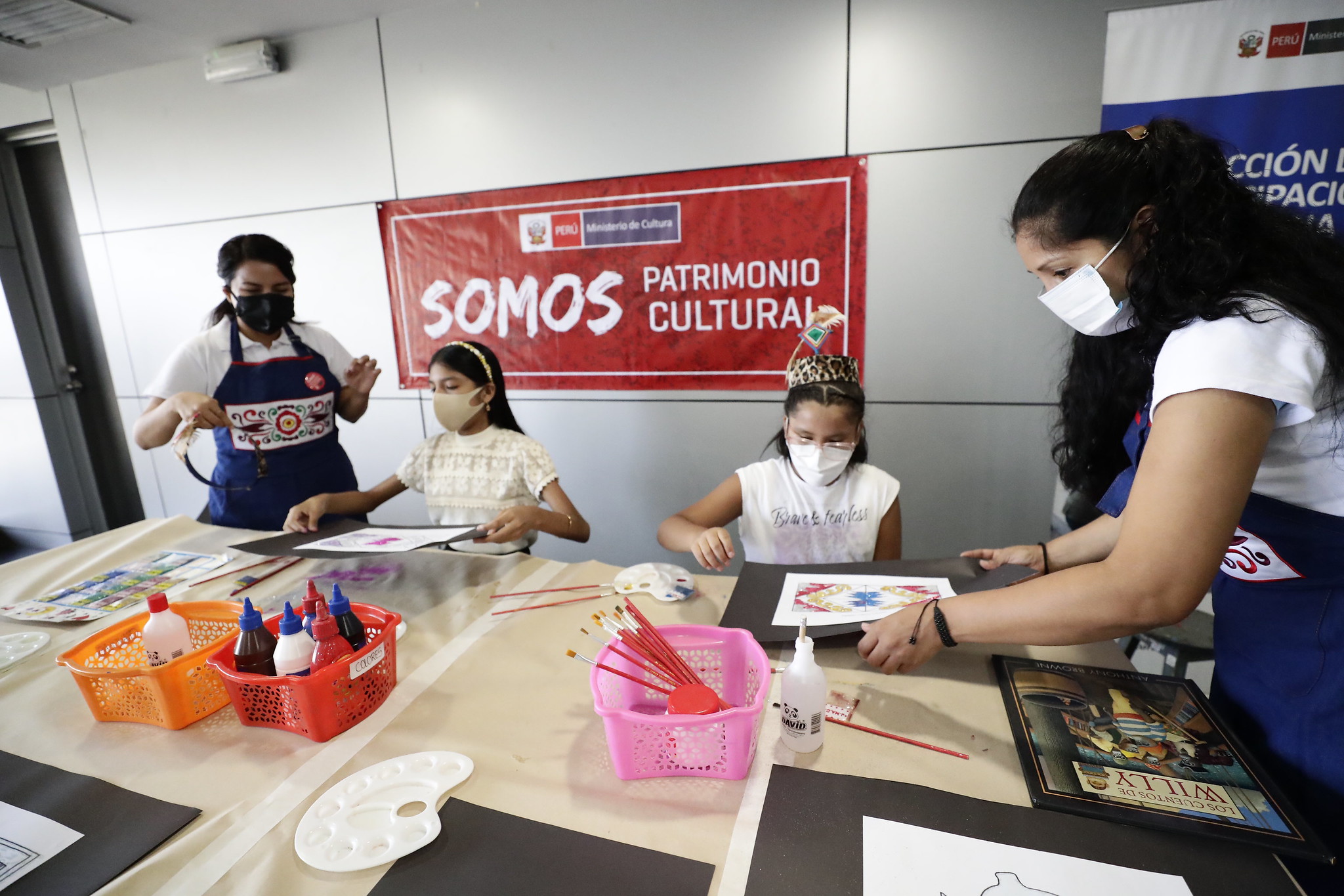 Ministro de Cultura: “Esto es parte de la política del Gobierno, de seguir avanzando con la vacunación y concientizando sobre su importancia