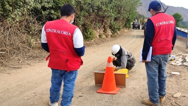 Contraloría detecta perjuicio de 525 mil soles en mantenimiento de vías en Casma