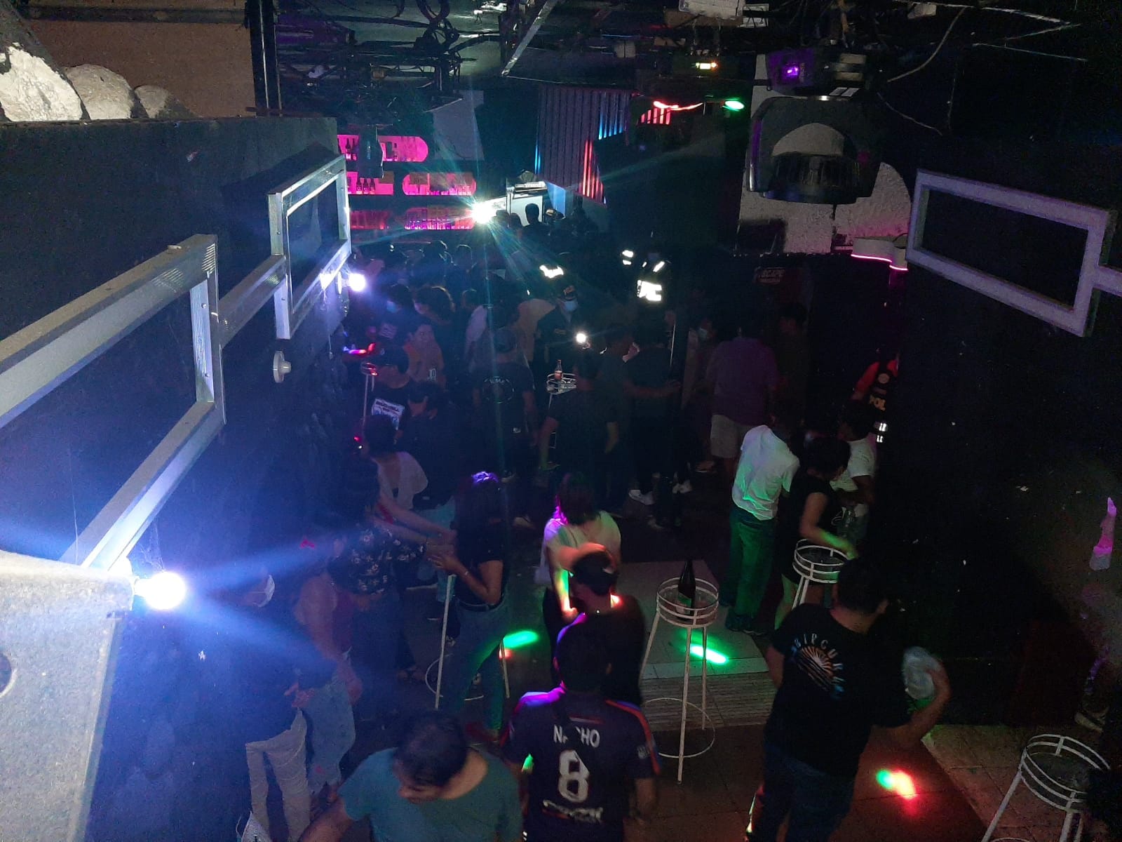 Operativo a Fiestas Covid en discotecas
