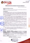 Vista preliminar de documento RESOLUCIÓN DE ALCALDÍA N° 260-2019-MDCH/A