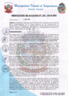 Vista preliminar de documento RESOLUCION DE ALCALDIA 189-2019.pdf