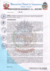 Vista preliminar de documento RESOLUCION DE ALCALDIA 174-2019.pdf