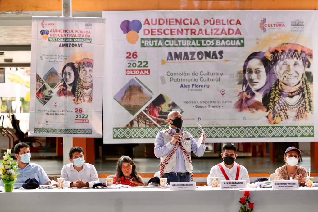 Bagua: Poder Ejecutivo y Legislativo trabajan juntos por la cultura del país