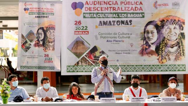  Bagua: Poder Ejecutivo y Legislativo trabajan juntos por la cultura del país