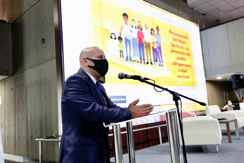 Ministro de Cultura presentó el Mapa Geoétnico de presencia del pueblo afroperuano en el territorio nacional