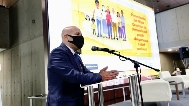 Ministro de Cultura presentó el Mapa Geoétnico de presencia del pueblo afroperuano en el territorio nacional