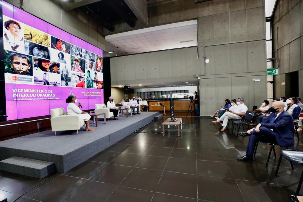 Ministro de Cultura presentó el Mapa Geoétnico de presencia del pueblo afroperuano en el territorio nacional
