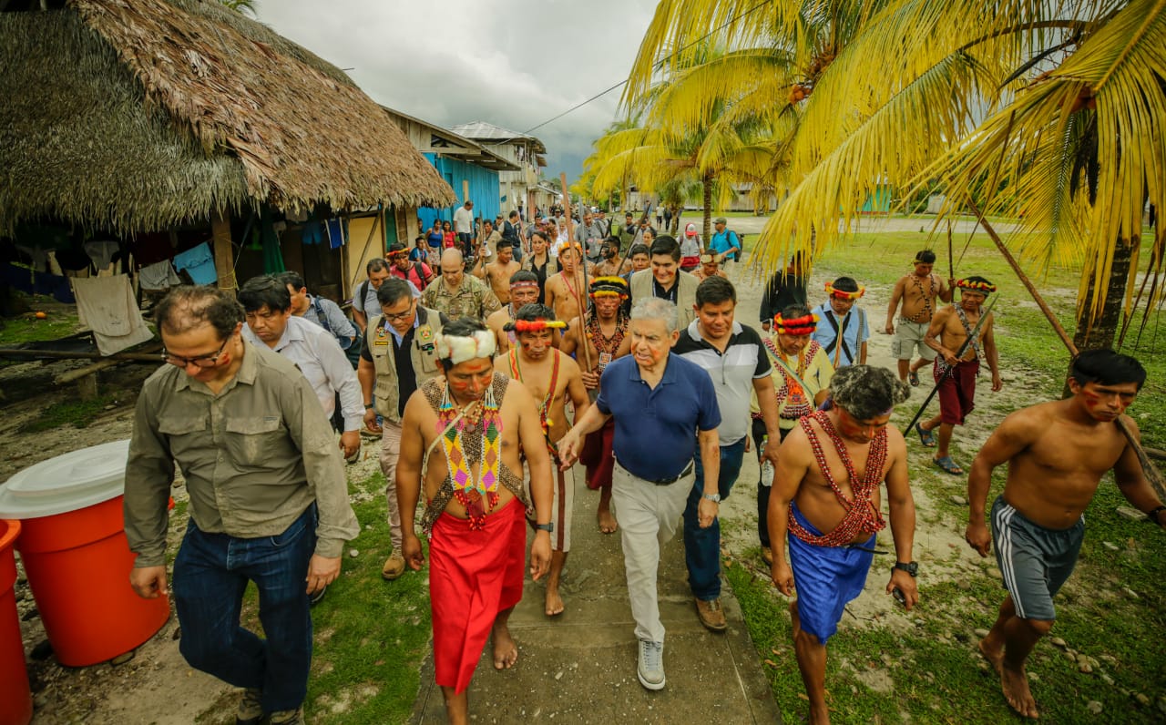 Premier César Villanueva instala mesa de trabajo multisectorial de la comunidad de Chapis y sus anexos